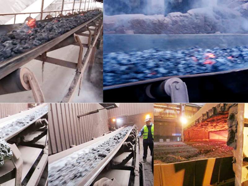 ленточный конвейер для агломерационной установки