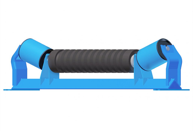 Роликовые опоры конвейера