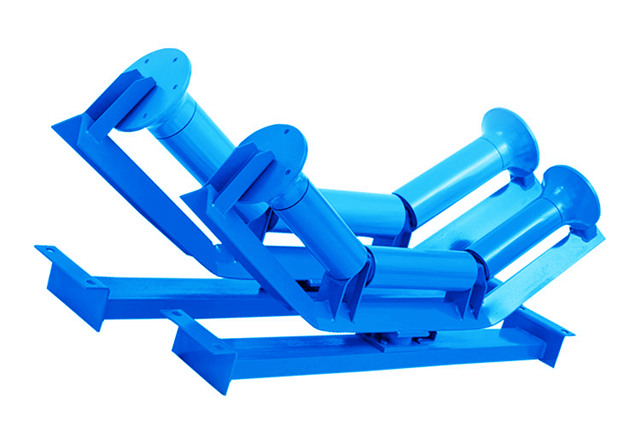 Самоцентрирующаяся роликовая опора конвейера