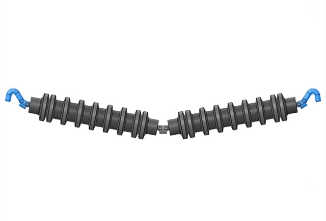 Опоры ударных роликов конвейера
