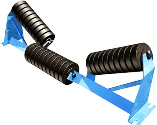 Смещенный желобчатый упорный ролик