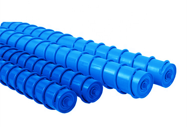 Опора спирального ролика конвейера