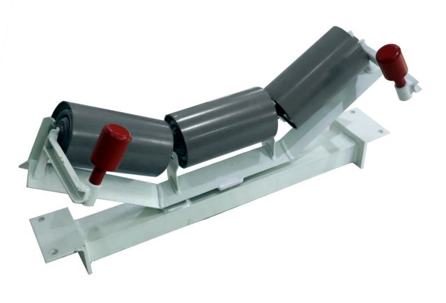 Самоцентрирующаяся роликовая опора конвейера