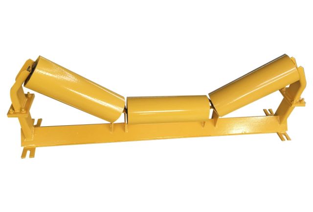 Роликовые опоры лоткового конвейера