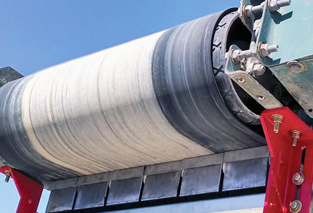 Шкив конвейерной головки