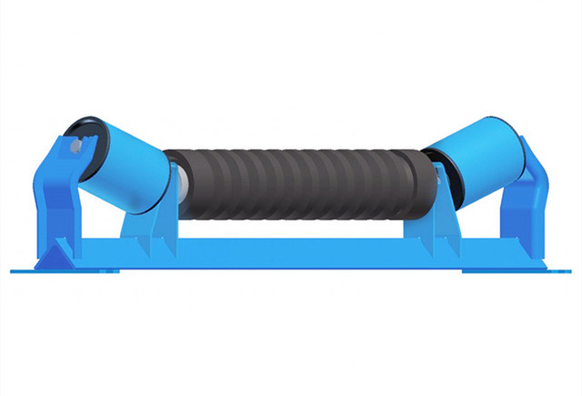 Опорный ролик для ленточного конвейера