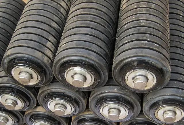 Ударный ролик для ленточного конвейера