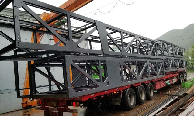 Система конвейеров для разгрузки и укладки песка на складе производительностью 800 т/ч