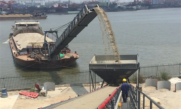 Проект конвейерной системы для разгрузки и складирования судов