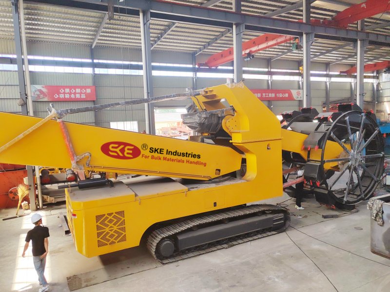 Гусеничные мобильные роторно-колесные реклаймеры