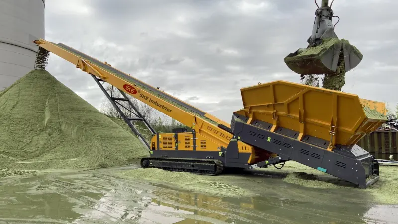 Низкоуровневая бункерная кормушка