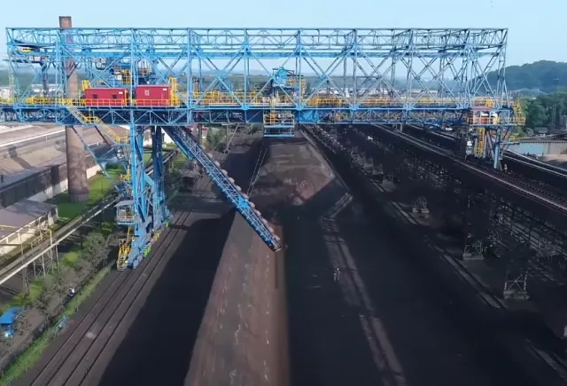 Цепной ковшовый реклаймер