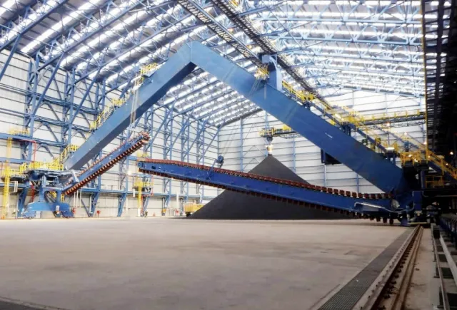 Портальный скребковый регенератор