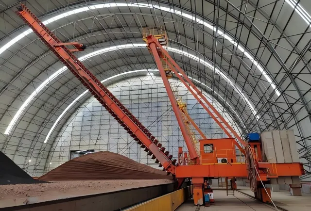 Консольный скребковый реклаймер