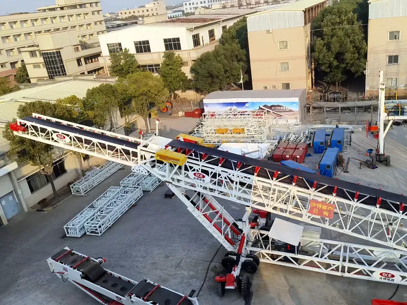 Мобильные конвейеры-штабелеры