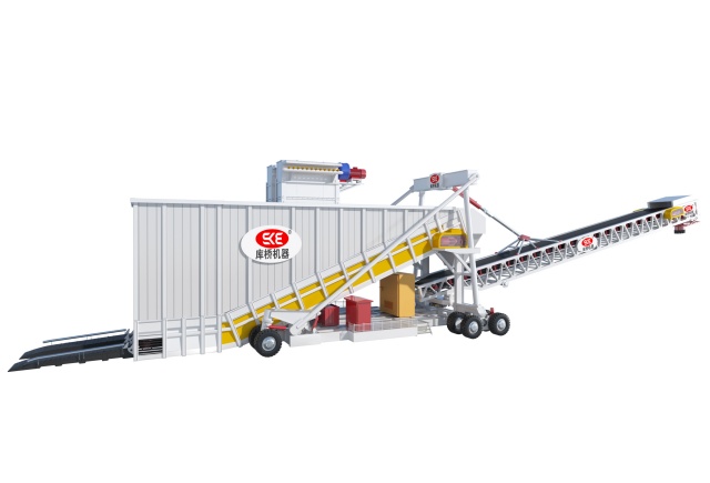 Разгрузчик грузовиков | Колесный приёмно-разгрузочный механизм