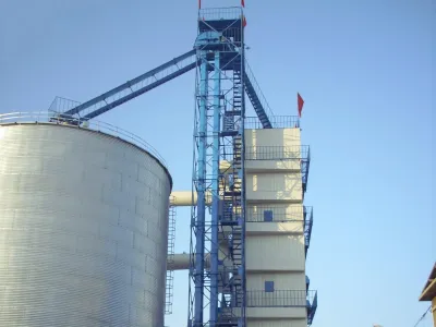 ковшовый элеватор для вертикального подъема