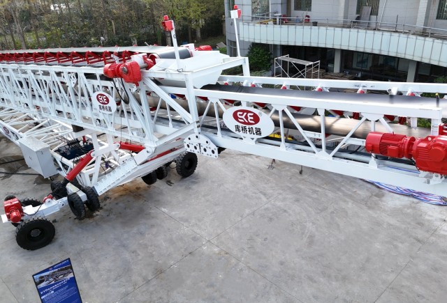 Радиальный телескопический конвейер серии KYD