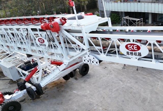 Радиальный телескопический конвейер серии KYD