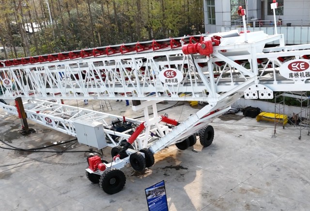 Радиальный телескопический конвейер серии KYD