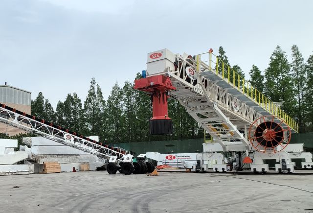 Судопогрузчик на рельсовом ходу