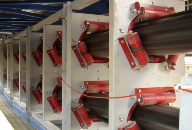 Трубчатая резиновая конвейерная лента