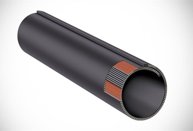 Трубчатая резиновая конвейерная лента