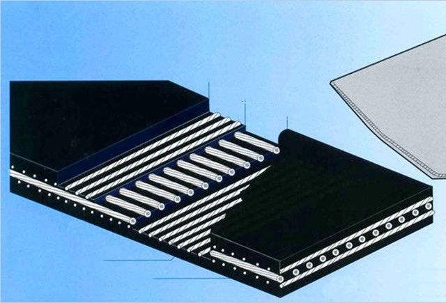 Ленточный конвейер со стальным кордом