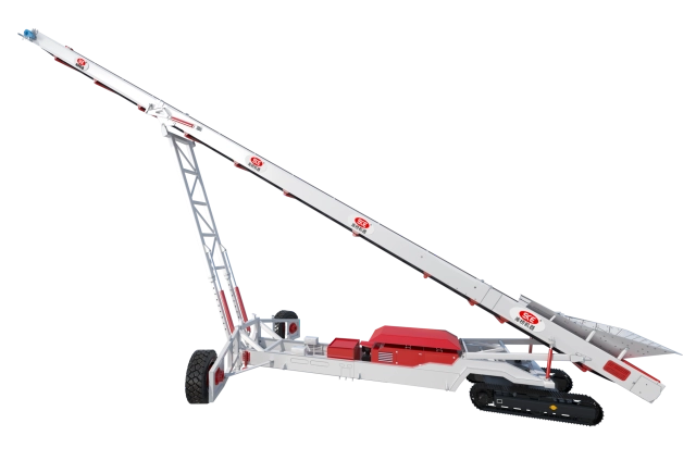 Гусеничный радиальный штабелер серии KTB R