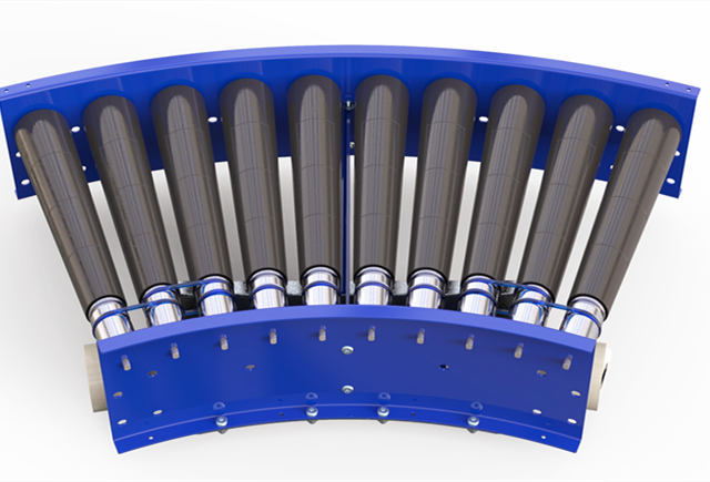 Конический конвейерный ролик